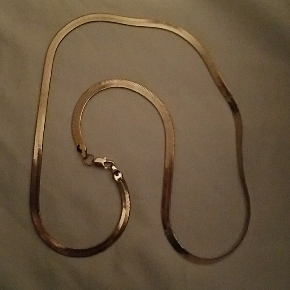 Gold plated serpentine